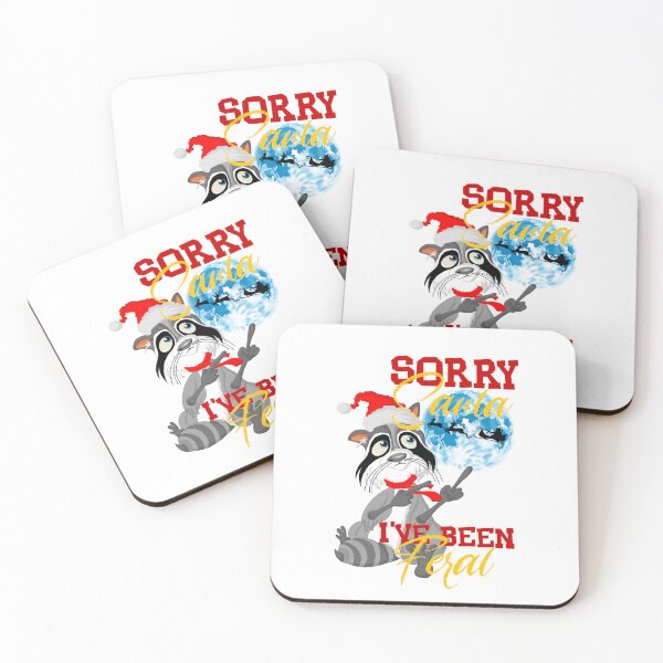 Item preview, Santa Feral / Sorry Santa Ive Been Feral  designed and sold by TheEndDesign.