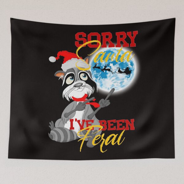 Item preview, Santa Feral / Sorry Santa Ive Been Feral  designed and sold by TheEndDesign.