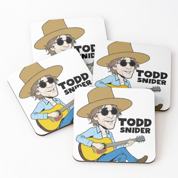 Item preview, Todd Snider Guitar Art T-Shirt - Cartoon Style designed and sold by TiaChintya.