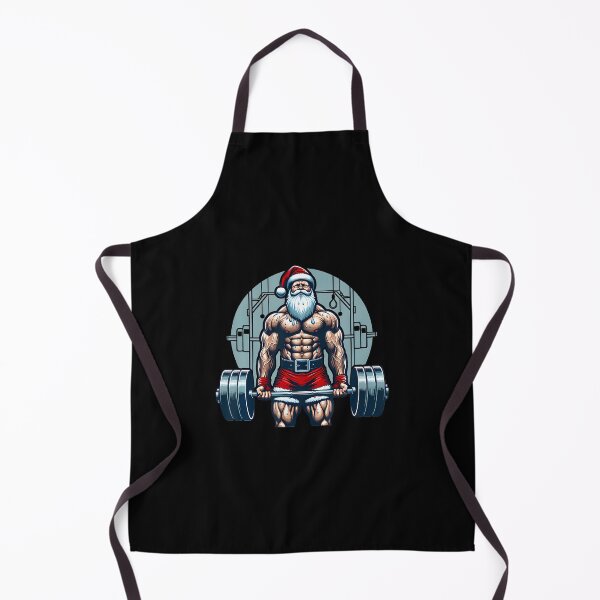 Item preview, Cool Santa Working Out This Christmas designed and sold by LorraineRita.