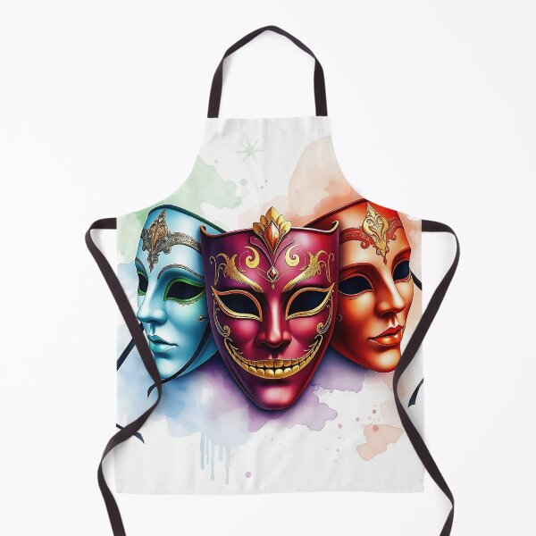 Item preview, Detailed Venetian Mask | Watercolor Style designed and sold by UnhingedBird.