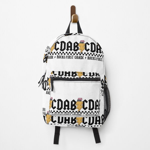 Item preview, ABCD First Grade Rocks Back To School Teacher Lighting Bolt designed and sold by clmeugkpadv28.
