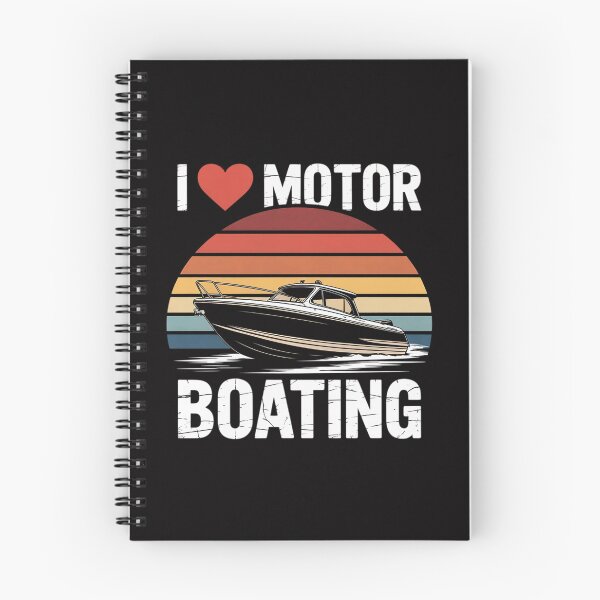 Item preview, I Love Motor Boating Boater designed and sold by CareTopping.