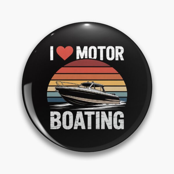 Item preview, I Love Motor Boating Boater designed and sold by CareTopping.