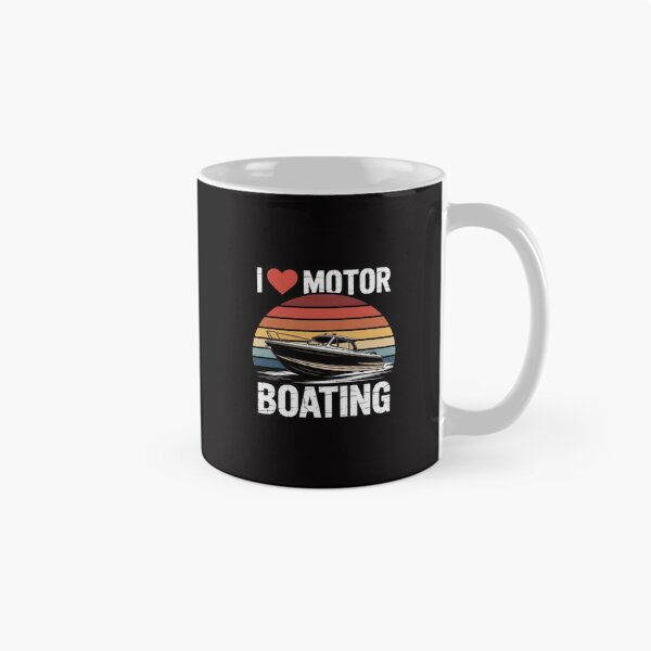 Item preview, I Love Motor Boating Boater designed and sold by CareTopping.