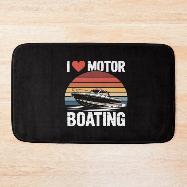 Item preview, I Love Motor Boating Boater designed and sold by CareTopping.