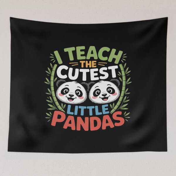 Item preview, Teacher Back to School Classroom Panda Teaching designed and sold by NetoGalaxy.
