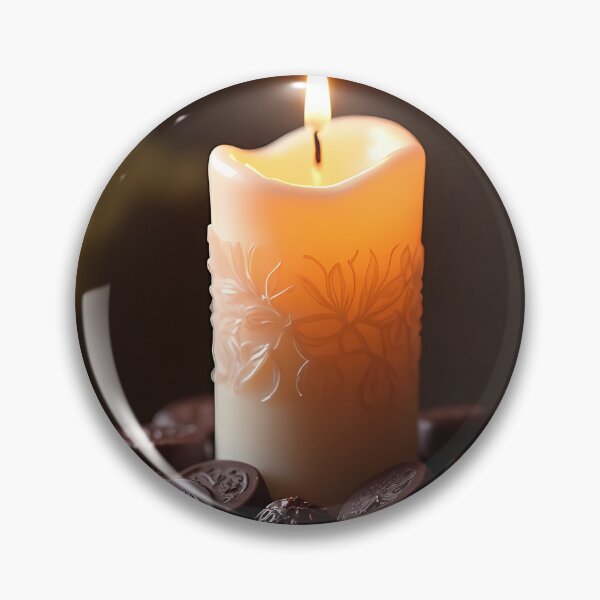 Item preview, Candle and chocolate: A sweet respite designed and sold by Mianku | Für das Leben.