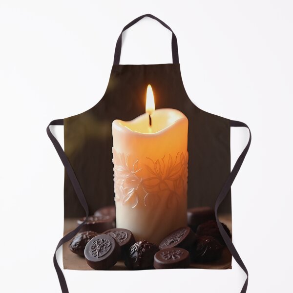 Item preview, Candle and chocolate: A sweet respite designed and sold by Mianku | Für das Leben.