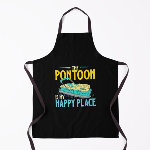 Item preview, The Pontoon Is My Happy Place - Boating Sailing Boat Owner designed and sold by ToriCarylon.