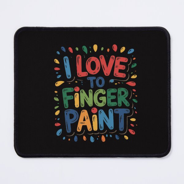 Item preview, I Love Finger Paint I'm Paint I Heart Love To Finger Paint designed and sold by CareTopping.