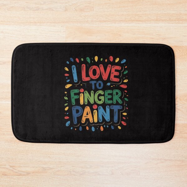 Item preview, I Love Finger Paint I'm Paint I Heart Love To Finger Paint designed and sold by CareTopping.