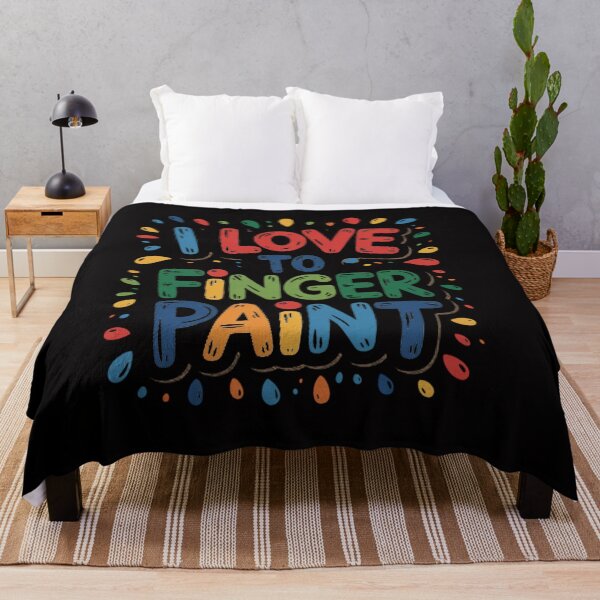 Item preview, I Love Finger Paint I'm Paint I Heart Love To Finger Paint designed and sold by CareTopping.