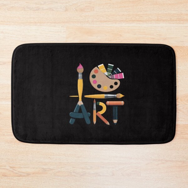 Artikelvorschau, Ich liebe Kunst – Geschenk für Maler und Künstler entworfen und verkauft von CareTopping.