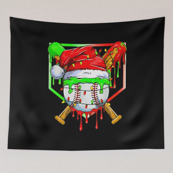 Item preview, Christmas Baseball Drip For Boys Ice Cream Drip Baseball designed and sold by LorraineRita.