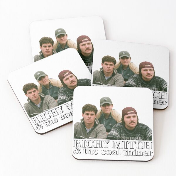 Item preview, Richy mitch and the coal miners music album cover art typography designed and sold by ARTeez⭐️⭐️⭐️⭐️⭐️.