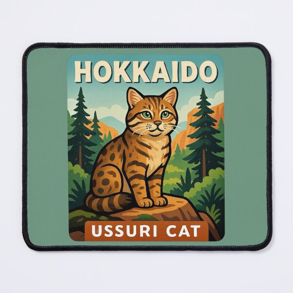 Item preview, Hokkaido, Japan - Ussuri Cat designed and sold by Myra365Art.