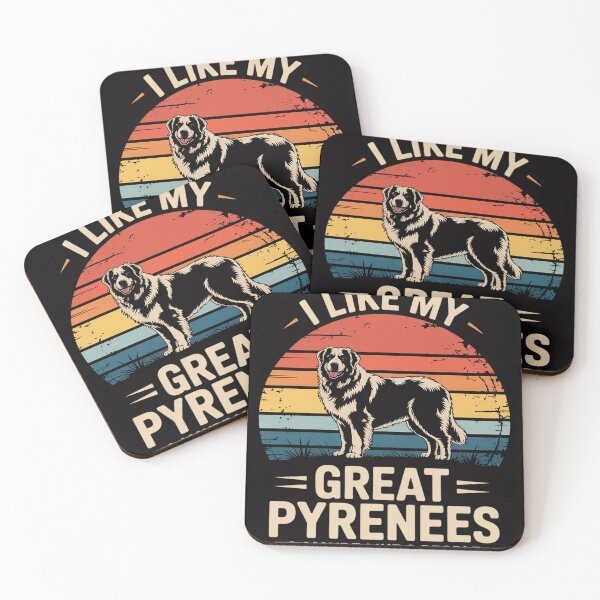 Item preview, I Like My Great Pyrenees Pyrenean Mountain Dog Lover designed and sold by CareTopping.