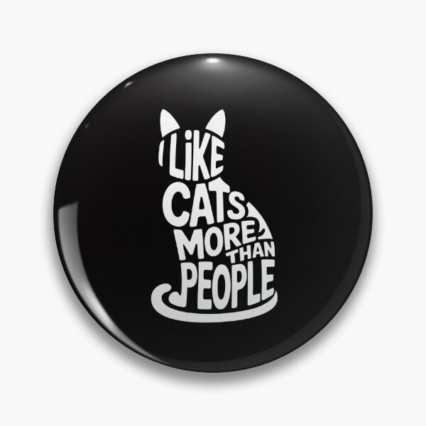 Item preview, I Like Cats More Than People - Cat Lover Kitten Kitty Owner designed and sold by CareTopping.
