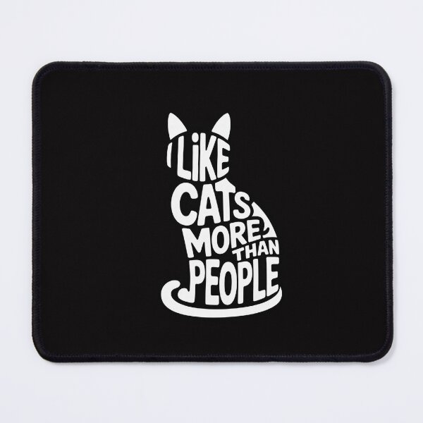 Item preview, I Like Cats More Than People - Cat Lover Kitten Kitty Owner designed and sold by CareTopping.