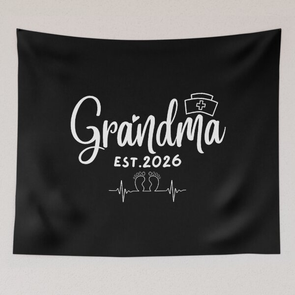 Item preview, Nurse Grandma Est. 2026 Funny Time Grandmom Nana Women designed and sold by ElaineEsther.