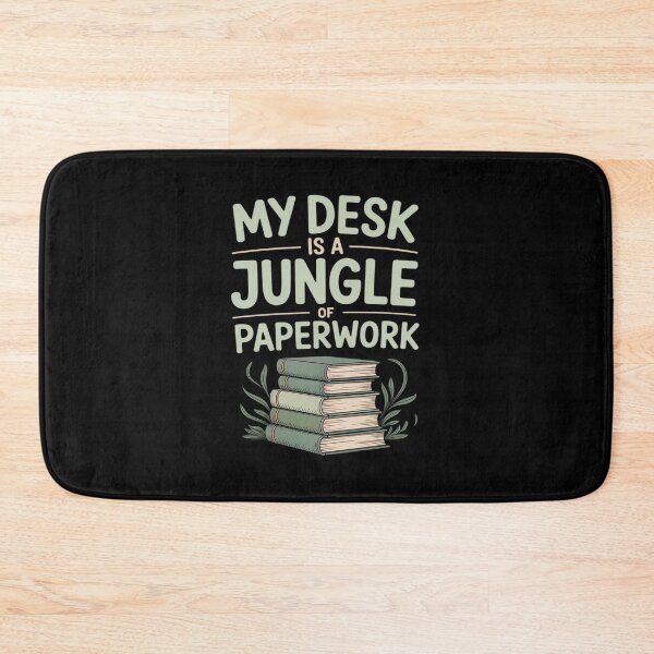Item preview, Teacher Life Jungle of Paperwork Desk Novelty designed and sold by NetoGalaxy.