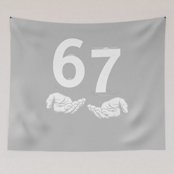 Item preview, Funny Six Seven 6 7 Meme Gen Alpha Slang 6 7 Hands designed and sold by mjohnson9.