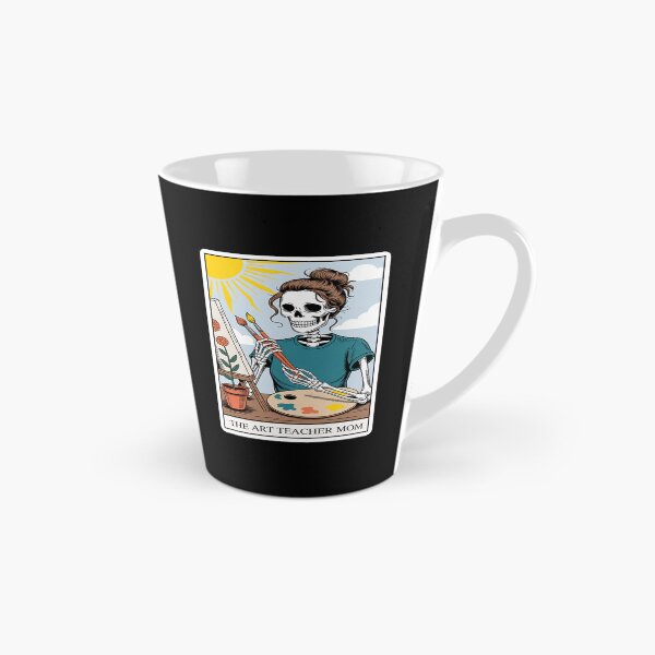 Item preview, Teacher Mom Tarot Card Skeleton Painter Artist Teaching designed and sold by NetoGalaxy.