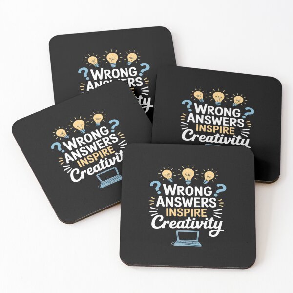 Item preview, Teacher Novelty Wrong Answers Inspire Creativity designed and sold by SnackPAC.
