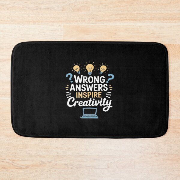 Item preview, Teacher Novelty Wrong Answers Inspire Creativity designed and sold by SnackPAC.