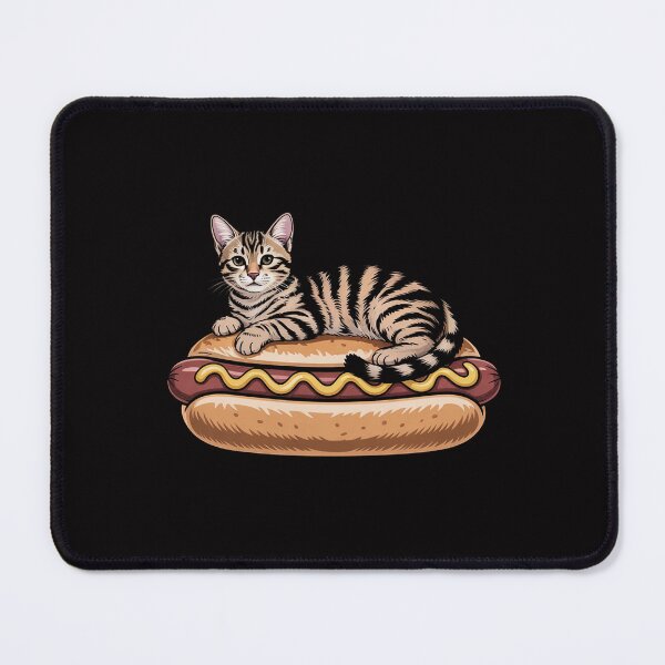 Item preview, Hot Dog Cat by Zany Brainy, Cute Kitty Food designed and sold by MuteElevent.