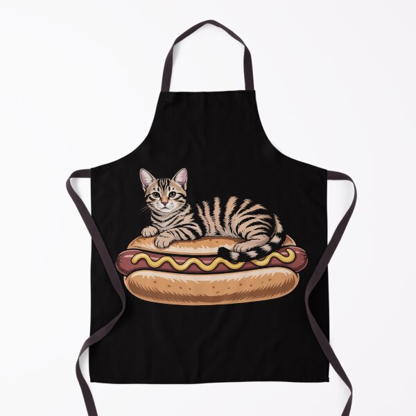 Item preview, Hot Dog Cat by Zany Brainy, Cute Kitty Food designed and sold by MuteElevent.