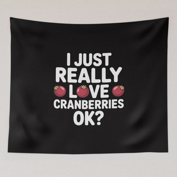 Item preview, Holiday Season I Love Cranberries - Cute Cranberry Lover designed and sold by MuteElevent.