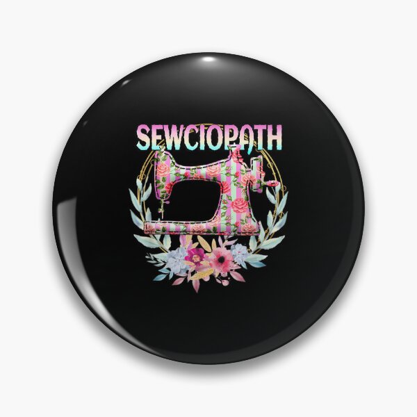Item preview, Sewciopath Funny Quilting Sewing Seamstress designed and sold by KathleenEliza.