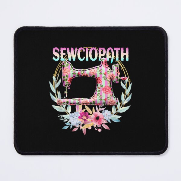 Item preview, Sewciopath Funny Quilting Sewing Seamstress designed and sold by KathleenEliza.