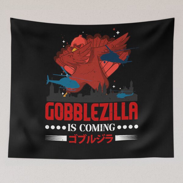 Item preview, Retro Style Quote Thanksgiving Gobblezilla Humor Funny Happy designed and sold by nguyenconguan80.