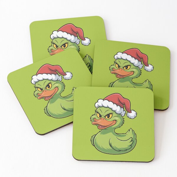 Item preview, Mischievous Christmas Rubber Duck designed and sold by MonkiFlipp.