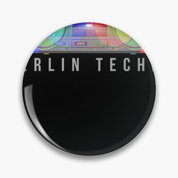 Item preview, Berlin-Techno-Retro-Radio designed and sold by JustineDunbar.