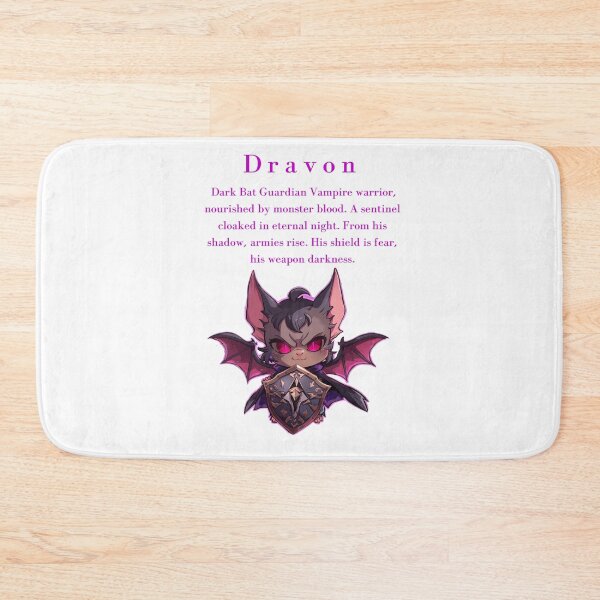 Item preview, Dravon – Dark Bat Guardian designed and sold by Monzora.
