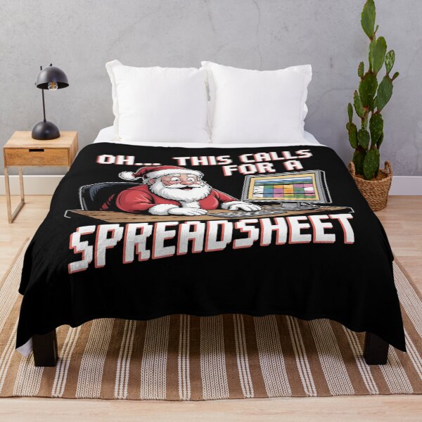 Item preview, Nerd Christmas Holiday Spreadsheet Oh Classic This Fashion For Calls Funny designed and sold by JasonCorvar.