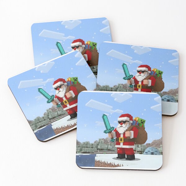 Item preview, Cool Pixel Santa Adventure designed and sold by ReykorShop.