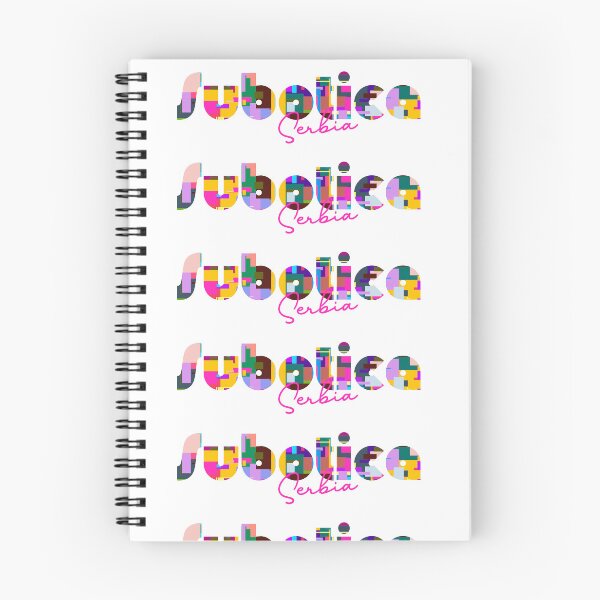 Item preview, Subotica, Serbia, Vibrant Abstract City Typography Art designed and sold by Wanderful-roads.