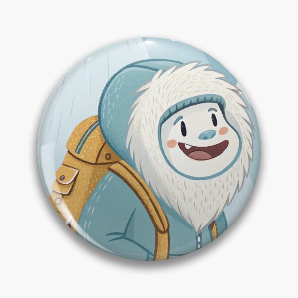 Item preview, Friendly Yeti in Human Clothing | Cute Winter Folklore Illustration designed and sold by AIfolklore.
