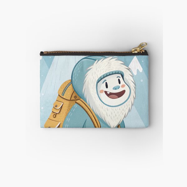 Item preview, Friendly Yeti in Human Clothing | Cute Winter Folklore Illustration designed and sold by AIfolklore.
