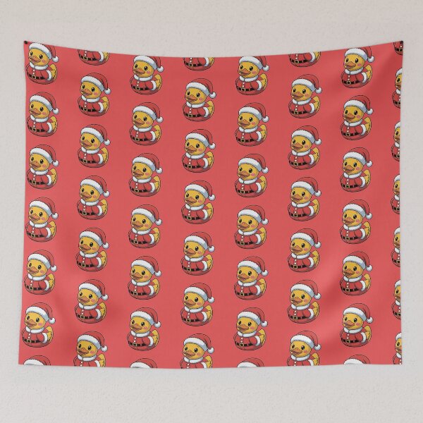 Item preview, Cute Santa Claus Rubber Duck designed and sold by MonkiFlipp.