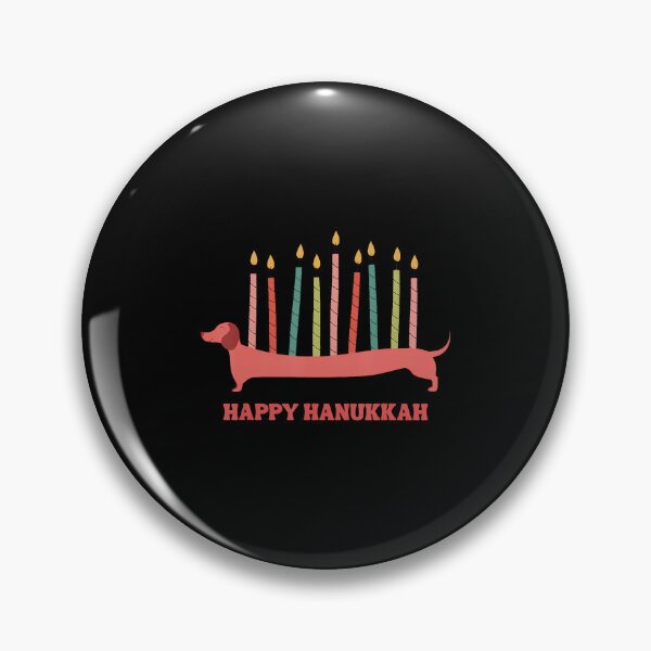 Item preview, Funny Dog Hanukkah 2025 Menorah Cute Dachshund Menorah Kids designed and sold by KristinTara.