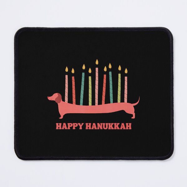 Item preview, Funny Dog Hanukkah 2025 Menorah Cute Dachshund Menorah Kids designed and sold by KristinTara.