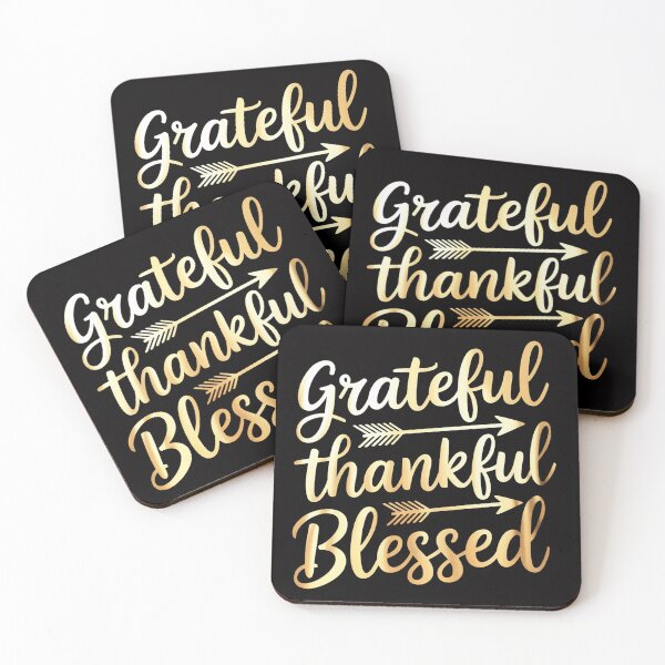 Item preview, Grateful Thankful Blessed Thanksgiving Holiday Season Gift designed and sold by OlafLica.