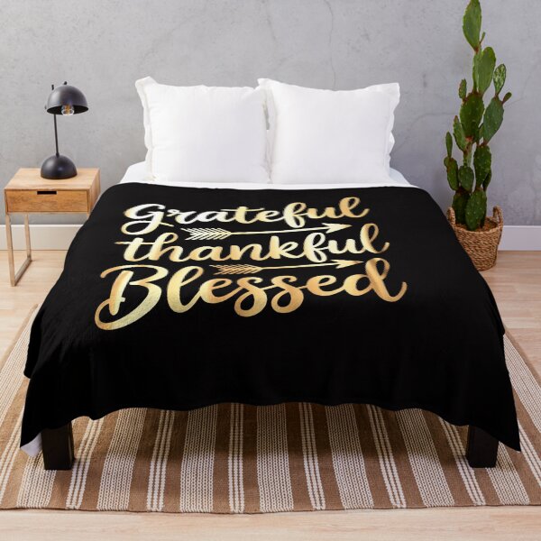 Item preview, Grateful Thankful Blessed Thanksgiving Holiday Season Gift designed and sold by OlafLica.
