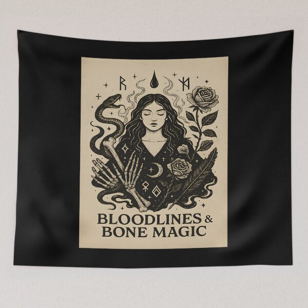 Item preview, Bloodlines Bone Magic Ancestral Witchcraft Art designed and sold by JosephJsYoung.